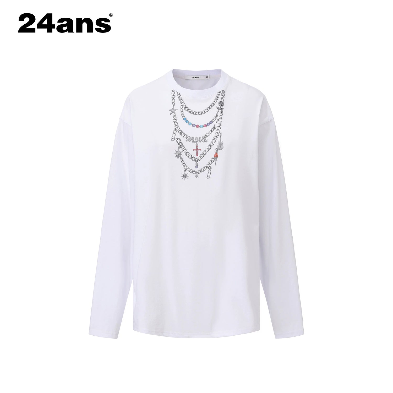 24ans_Long_Sleeve_T-shirt_With_Print_And_Rhinestone_Detail_MISSTT