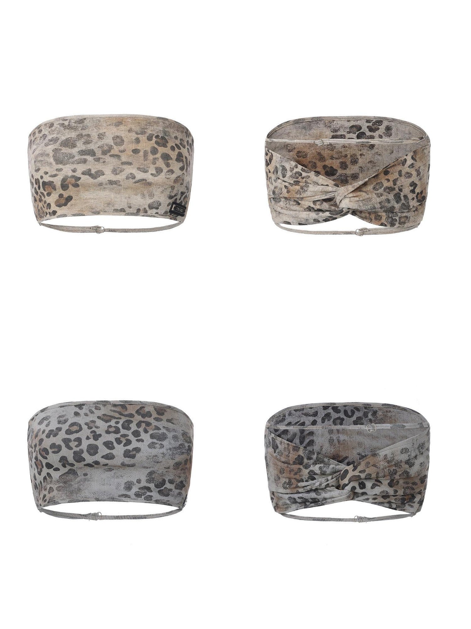 24ans Mottled Gradient Punk Figure Eight Buckle Women&