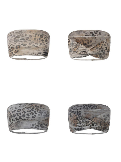 24ans Mottled Gradient Punk Figure Eight Buckle Women&