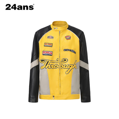 24ans_Oversize_Color_Block_Leather_Moto_Jacket_MISSTT