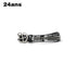 24ans Pu Leather Printed Pin Buckle Unisex Fashion Casual Burgundy Black Belts