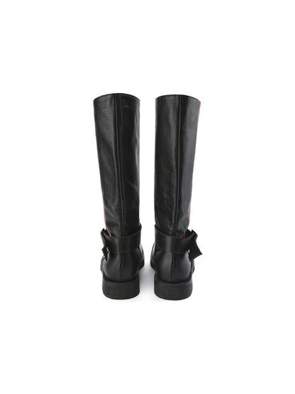 24ans Punk Ankle Boots With Embroidered Logo Since 2019