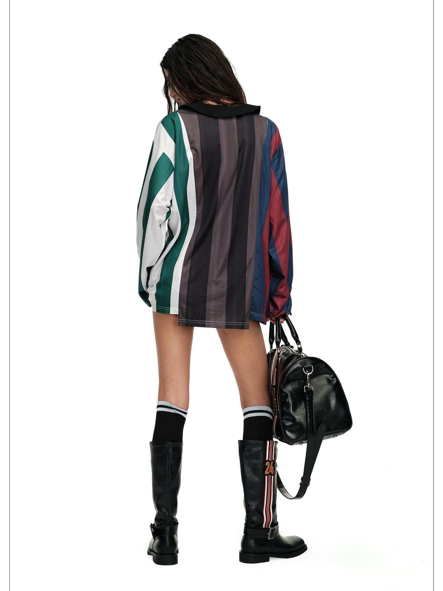 24ans Punk Ankle Boots With Embroidered Logo Since 2019
