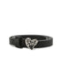 24ans_Punk_Belt_Black_100%_PU_Leather_110cm_MISSTT