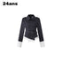 24ans_Punk_Contrast_Trim_Faux_Layered_Double_Breasted_Cotton_Women&