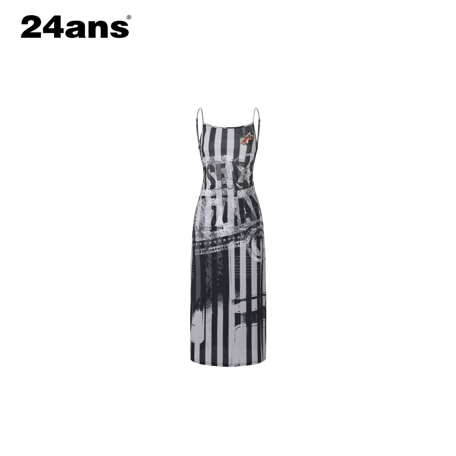 24ans_Punk_Digital_Print_Gradient_Distressed_Badge_Women&