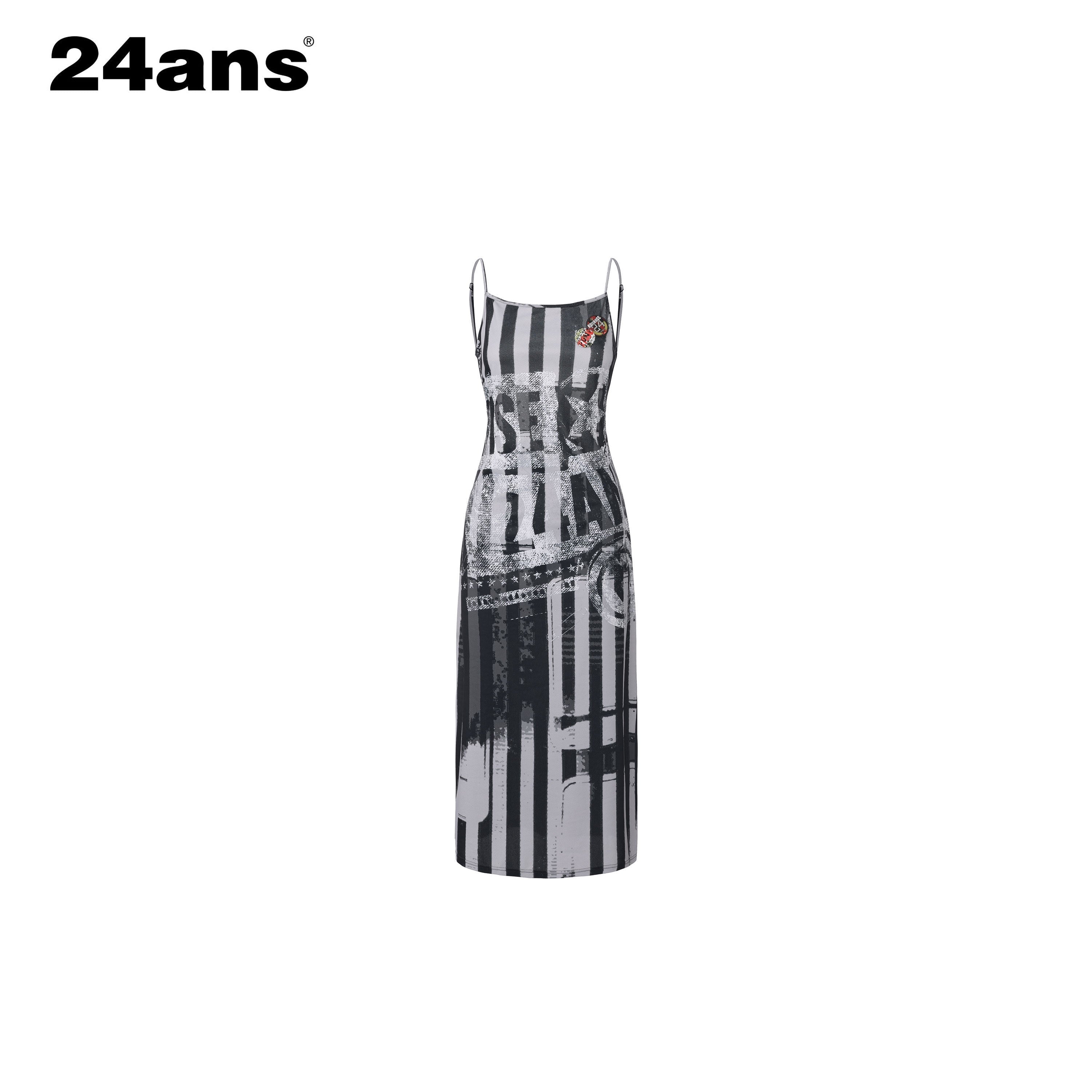 24ans_Punk_Digital_Print_Gradient_Distressed_Badge_Women&
