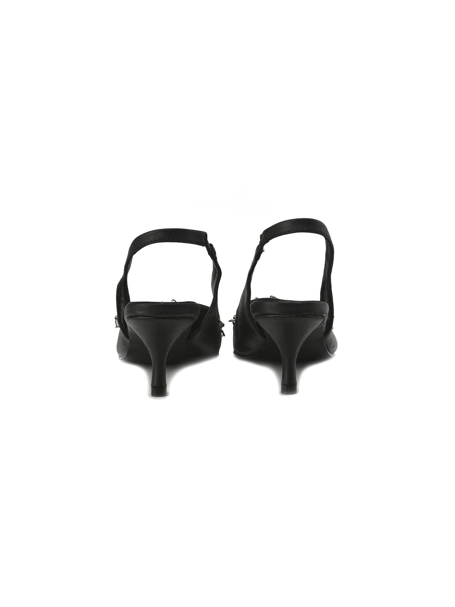 24ans Punk Low Heel Pointed Toe Shoes 6cm Heel