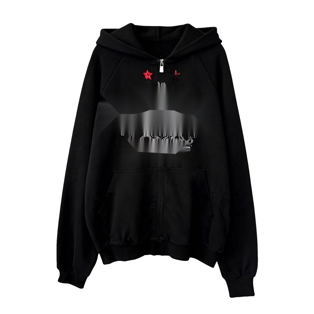 24ans_Punk_Printed_Hoodie_With_Zipper_MISSTT