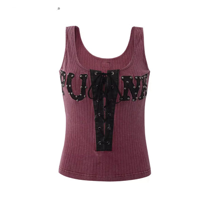 24ans_Punk_Strap_Rivet_Patchwork_Vest_MISSTT