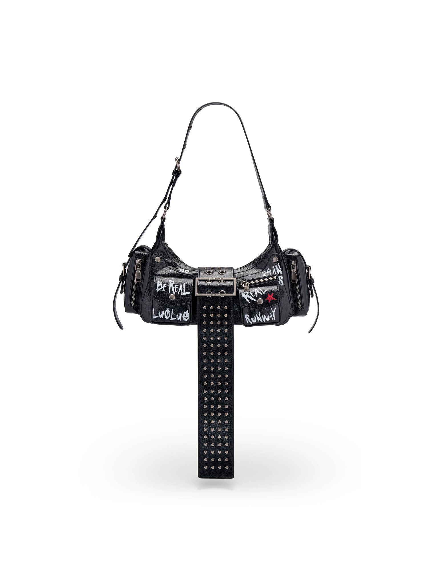 24ans_Rebellious_Consort_Graffiti_Print_Handbag_MISSTT