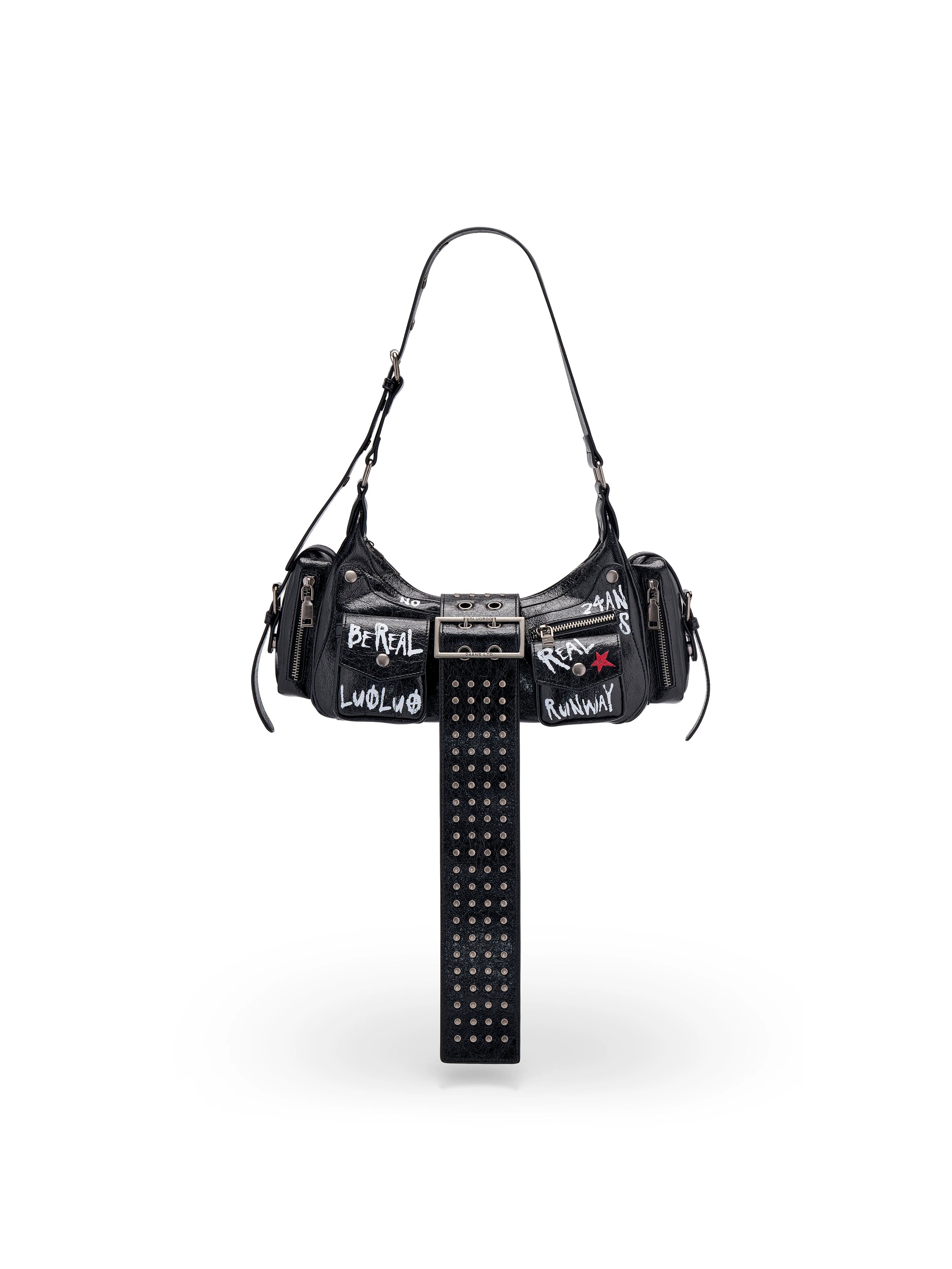 24ans_Rebellious_Consort_Graffiti_Print_Handbag_MISSTT