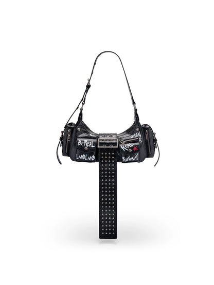 24ans_Rebellious_Consort_Graffiti_Print_Handbag_MISSTT
