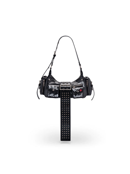 24ans_Rebellious_Consort_Graffiti_Print_Handbag_MISSTT