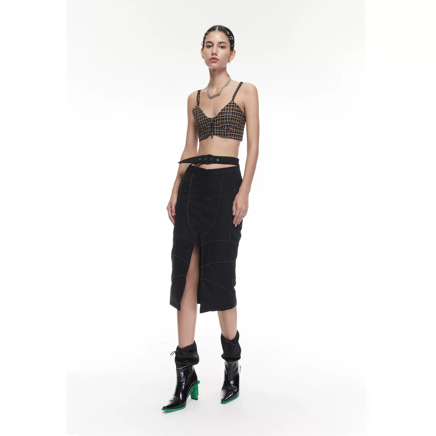 24ans Reflective Down Skirt For Winter Dreams-1