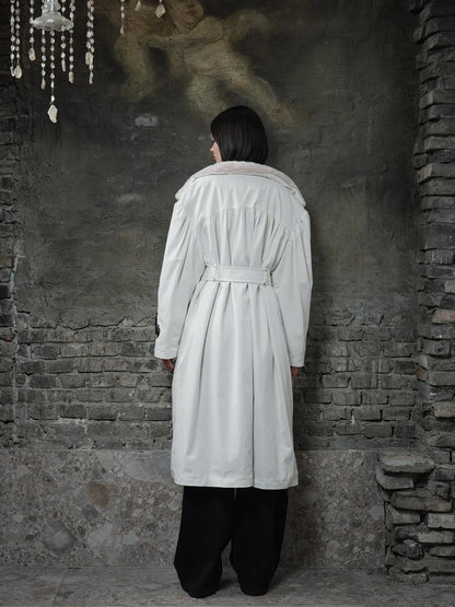 Reversible Faux Fur Leather Double Face Coat