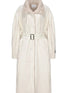 Reversible Faux Fur Leather Double Face Coat