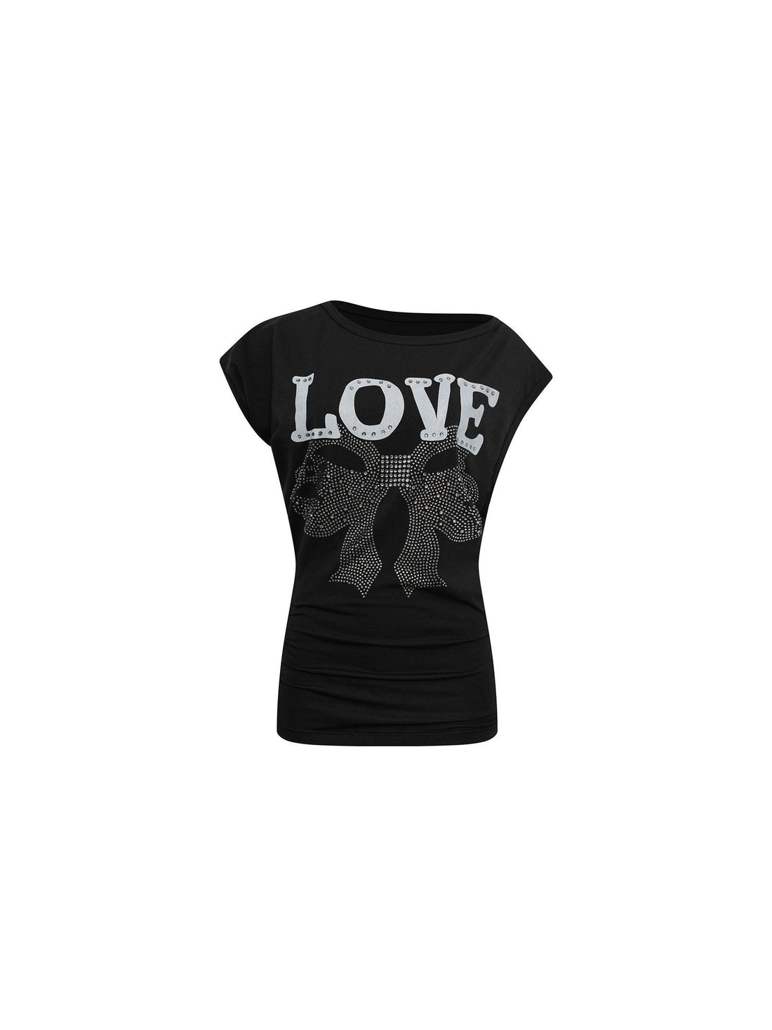 24ans Rivet T-Shirt In Black And White