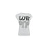 24ans Rivet T-Shirt In Black And White MISSTT