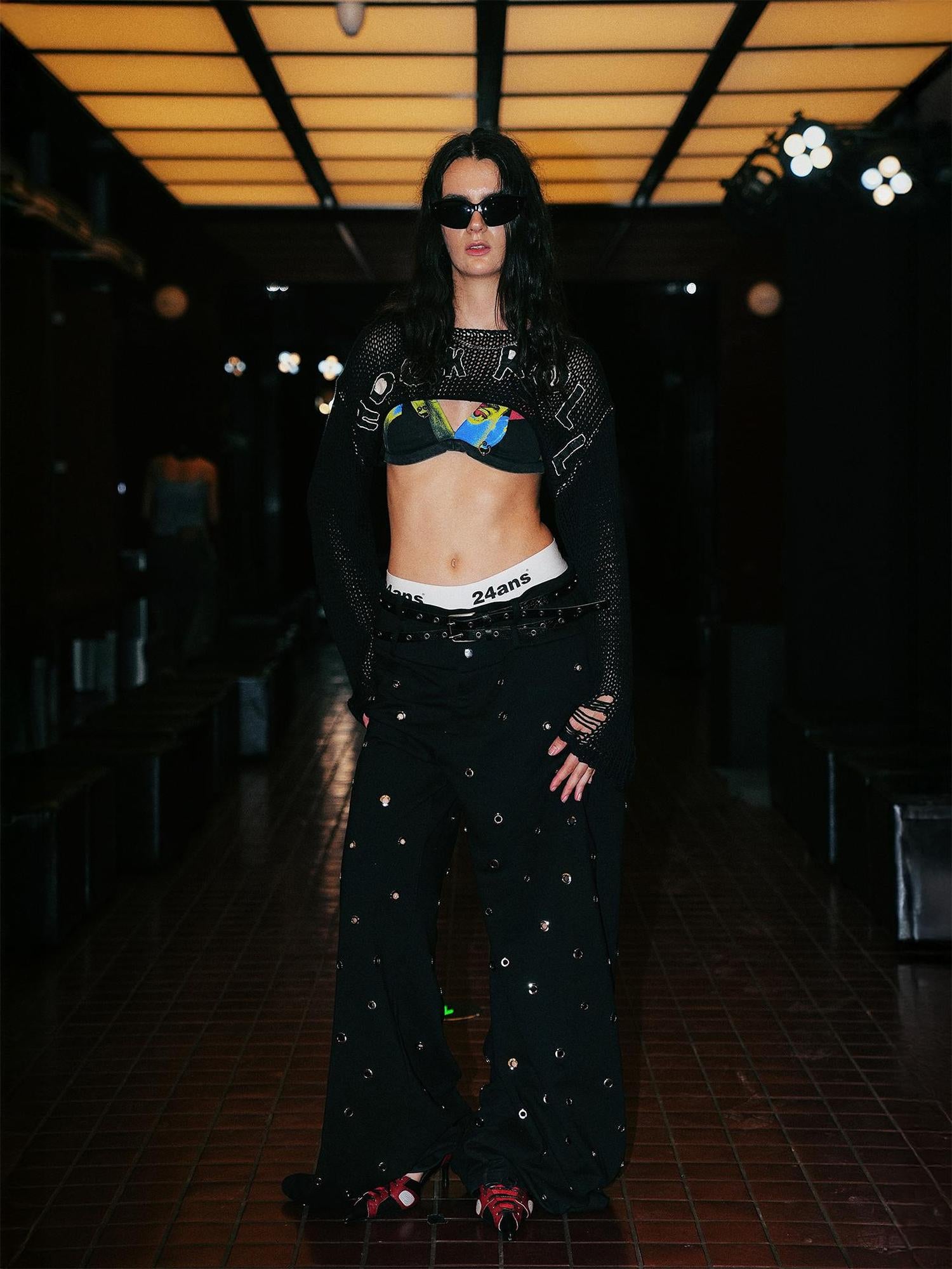 24ans Runway Stretch Fit Leggings