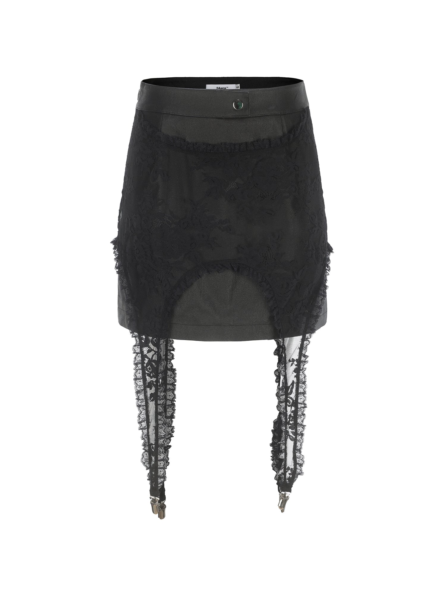 24ans_Satin_Bustier_Lace_Top_And_Skirt_Set_MISSTT