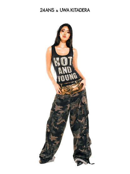 24ans Sequined Embroidered Letter And Figure Women&