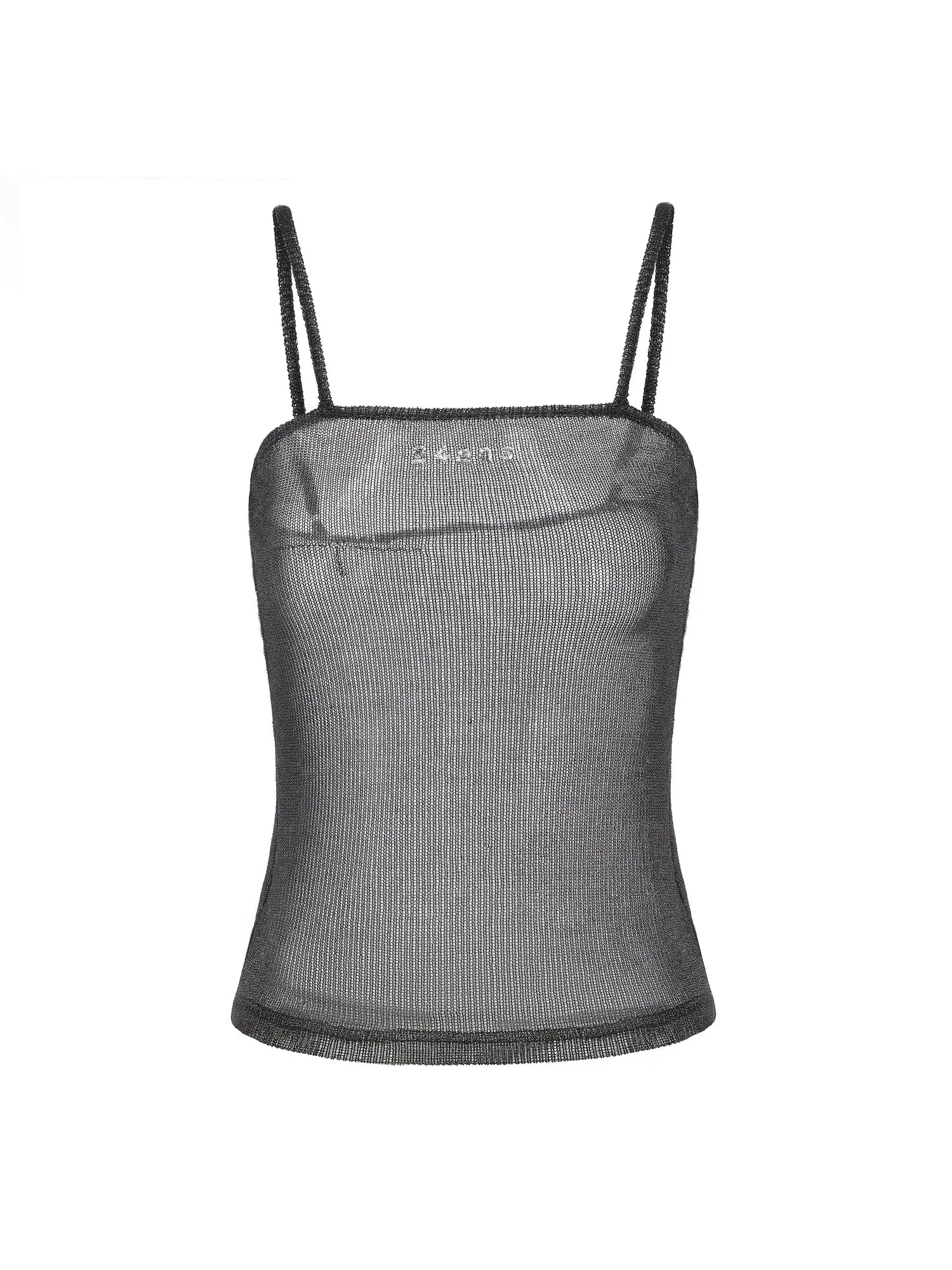Sheer Rayon Blend Slip Dress With Lace Trim