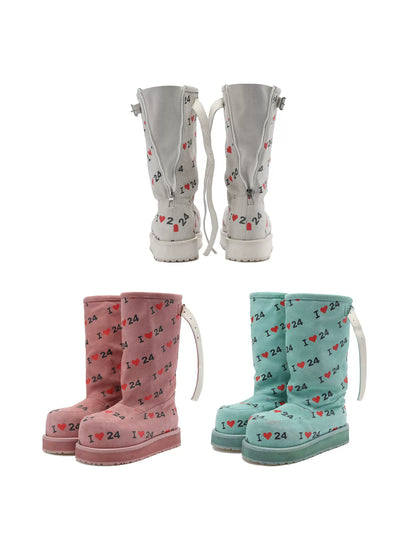 24ans Snow Boots 2025 Runway Look Summer-1