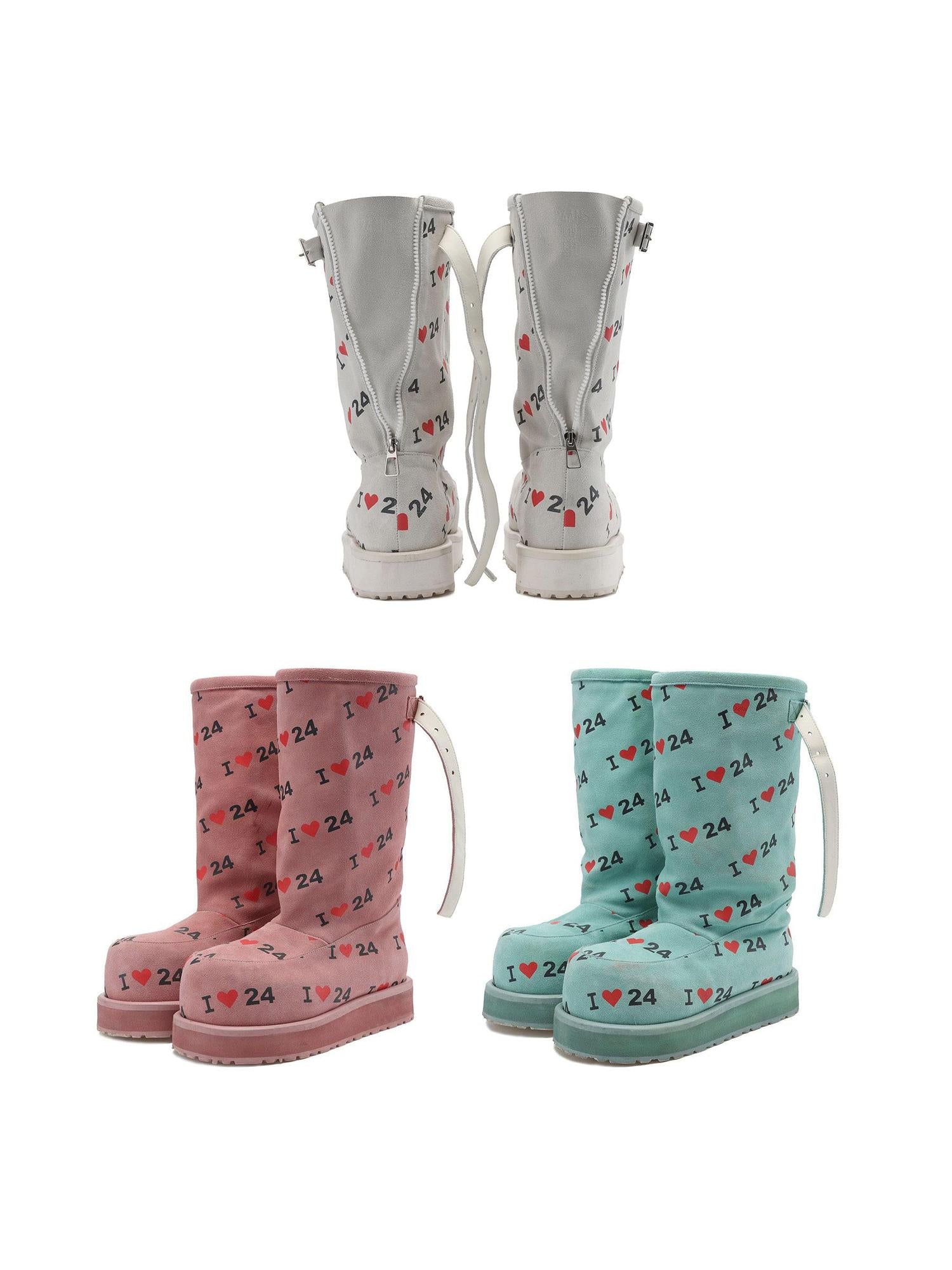 24ans Snow Boots 2025 Runway Look Summer