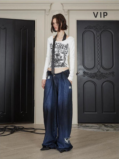 Soft Stretch Cotton Knit Top