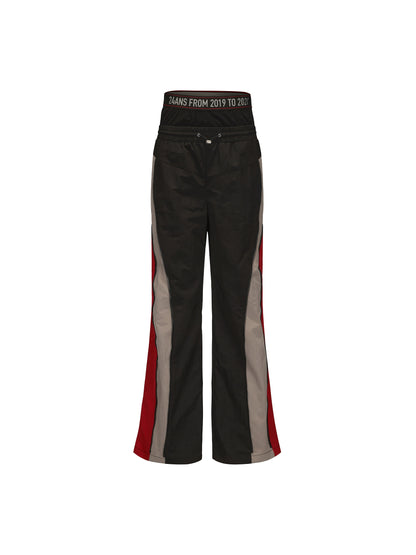 24ans_Sporty_Chic_Dual_Waist_Contrast_Trim_Cargo_Pants_MISSTT