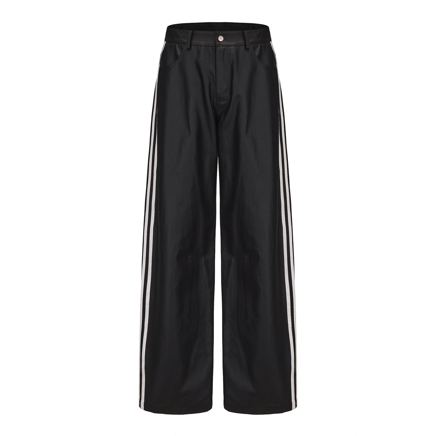 24ans_Straight_Leg_Cotton_Blend_Leather_Pants_MISSTT