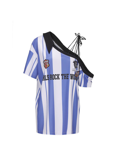 24ans_Striped_Tie_Strap_Jersey_Women&