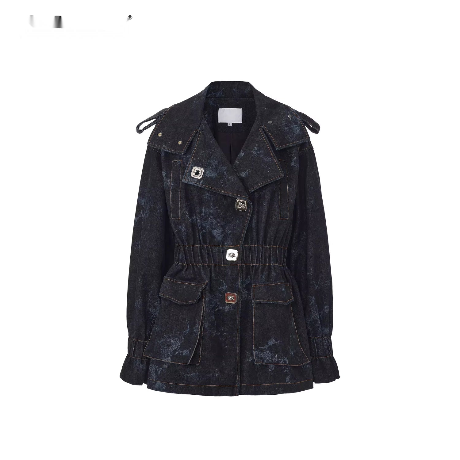 24ans_Tie_Dye_Stand_Collar_Jacket_MISSTT