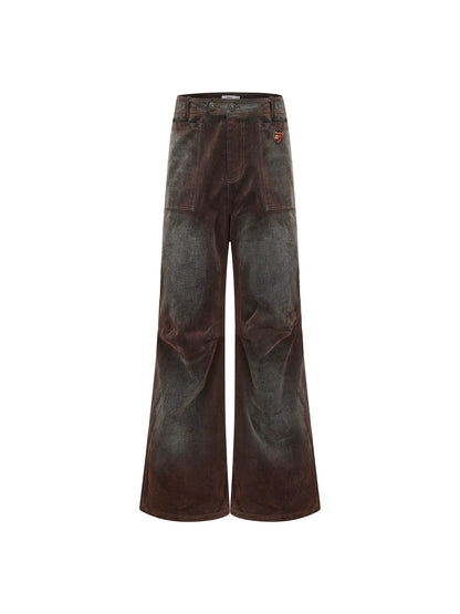 24ans_Tie_Dye_Vintage_High_Street_Brown_Jacket_Trousers_Set_MISSTT
