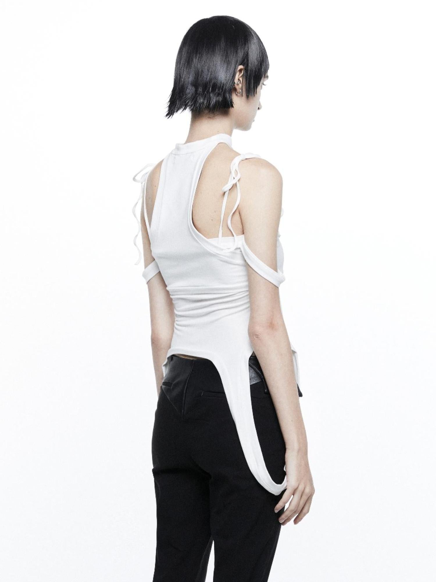 24ans Two-Piece Inverted Halter Slip Set