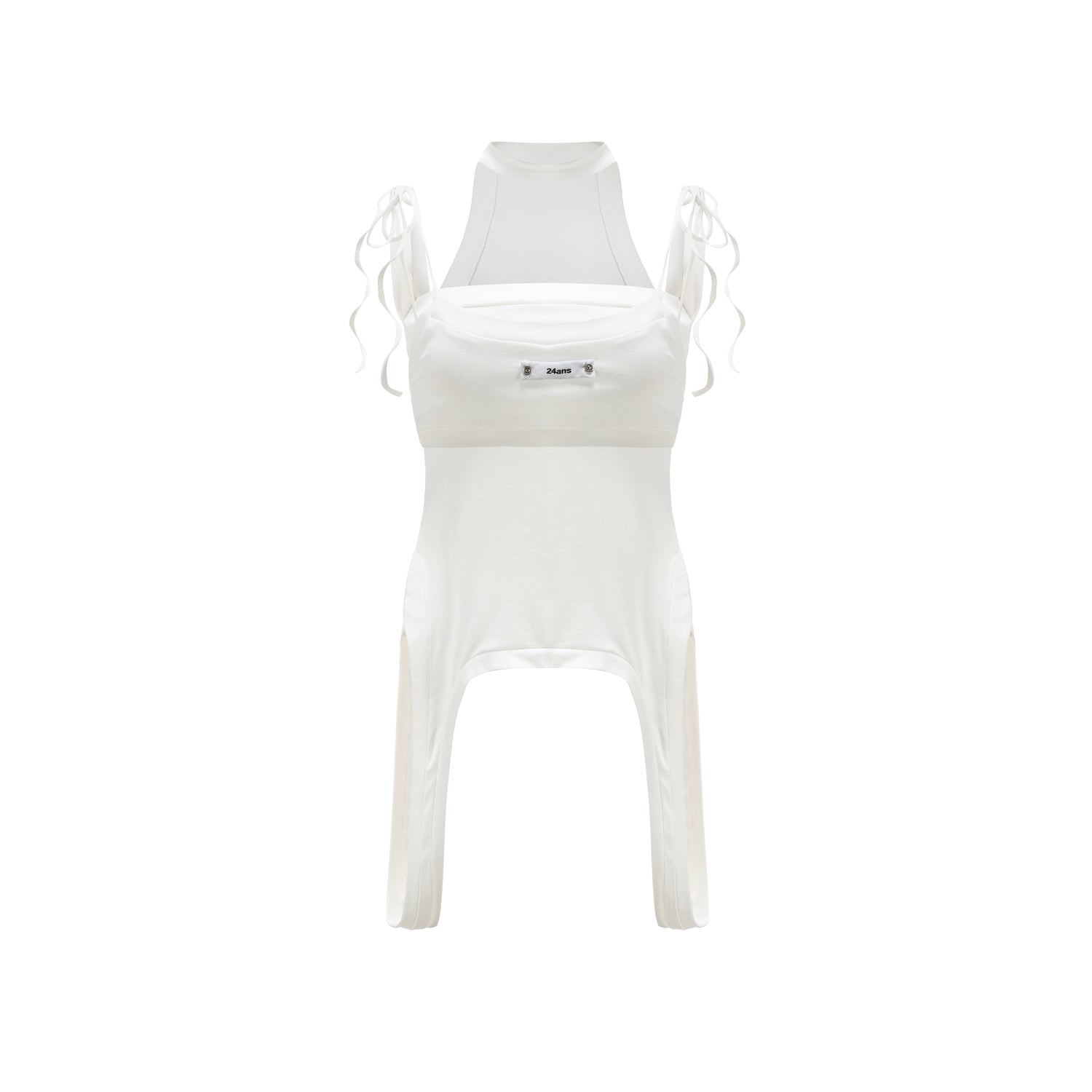 24ans Two-Piece Inverted Halter Slip Set MISSTT