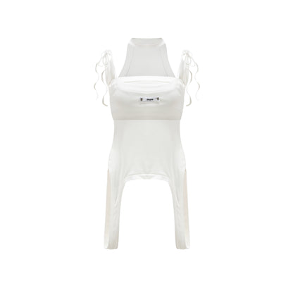 24ans Two-Piece Inverted Halter Slip Set MISSTT
