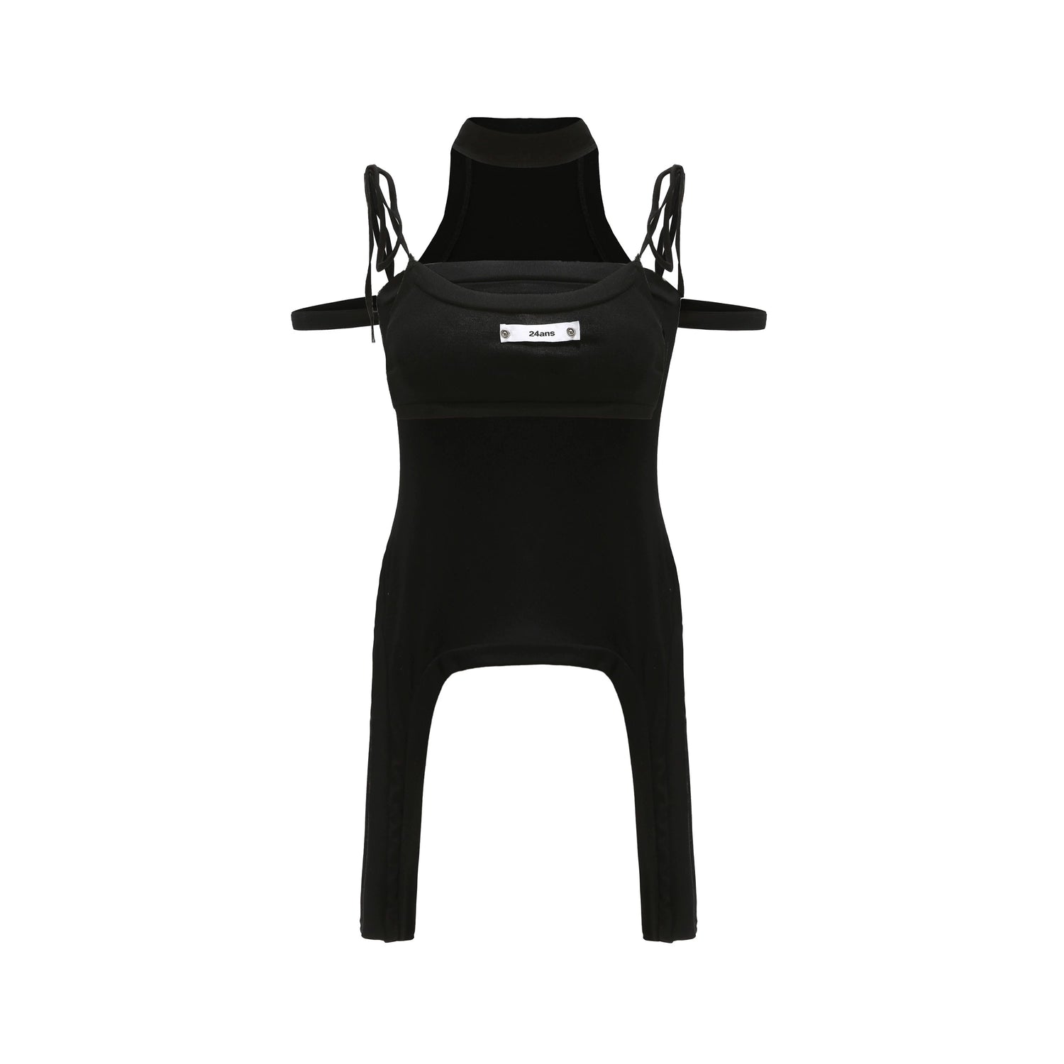 24ans Two-Piece Inverted Halter Slip Set MISSTT