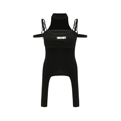 24ans Two-Piece Inverted Halter Slip Set MISSTT