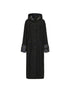 24ans Two Sided Hooded Long Coat In Cotton Blend MISSTT