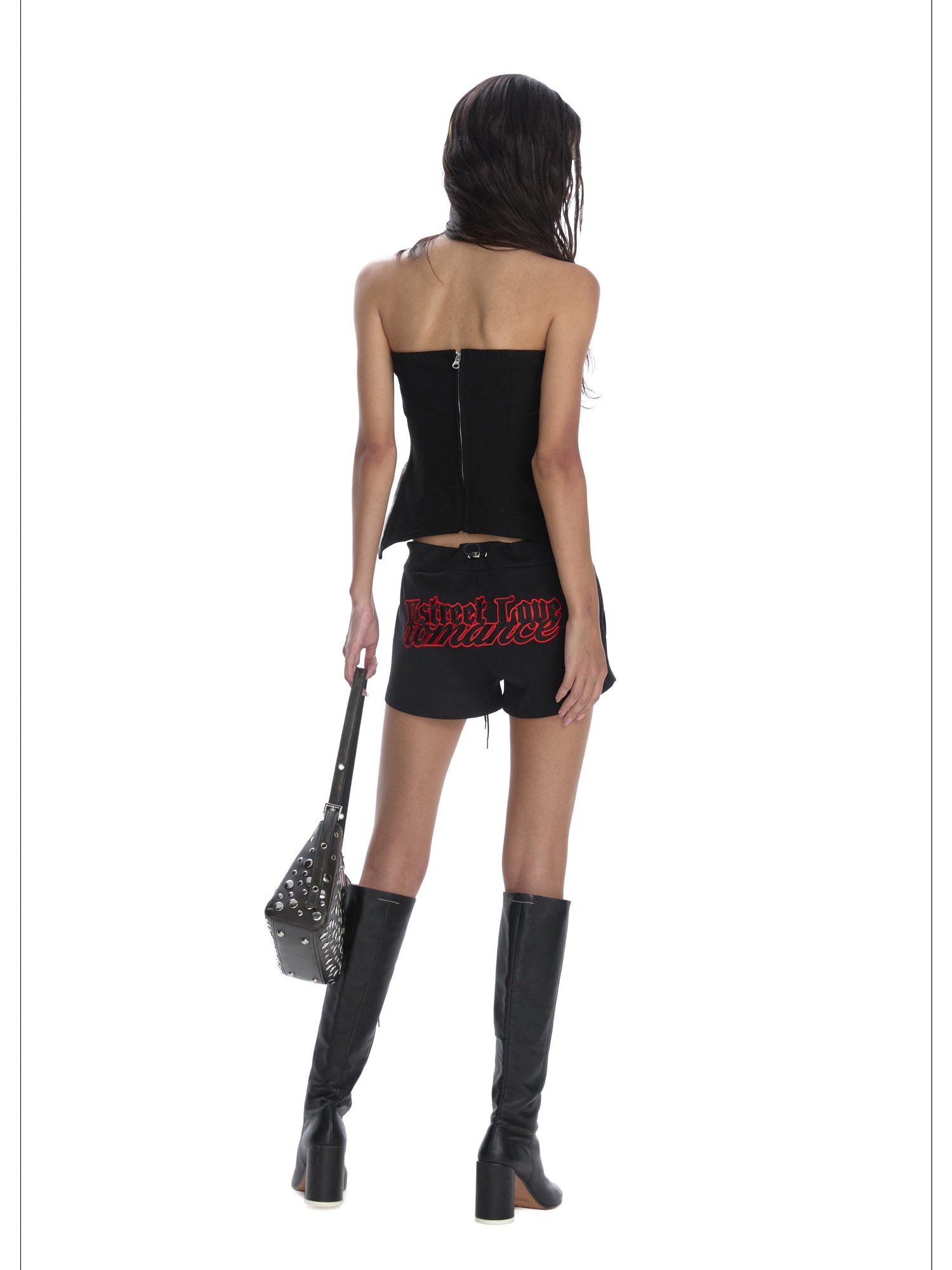 24ans Two Tone Corset Bustier Top