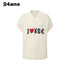 24ans V-Neck Sleeveless Knit Sweater Vest In Black White MISSTT