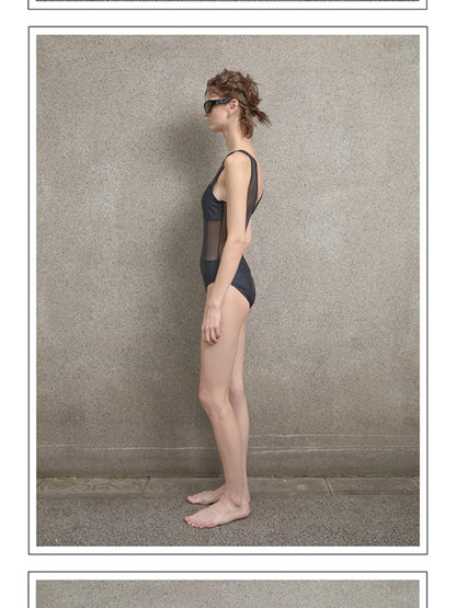 24ans Vacationing Black Monokimi Swimsuit