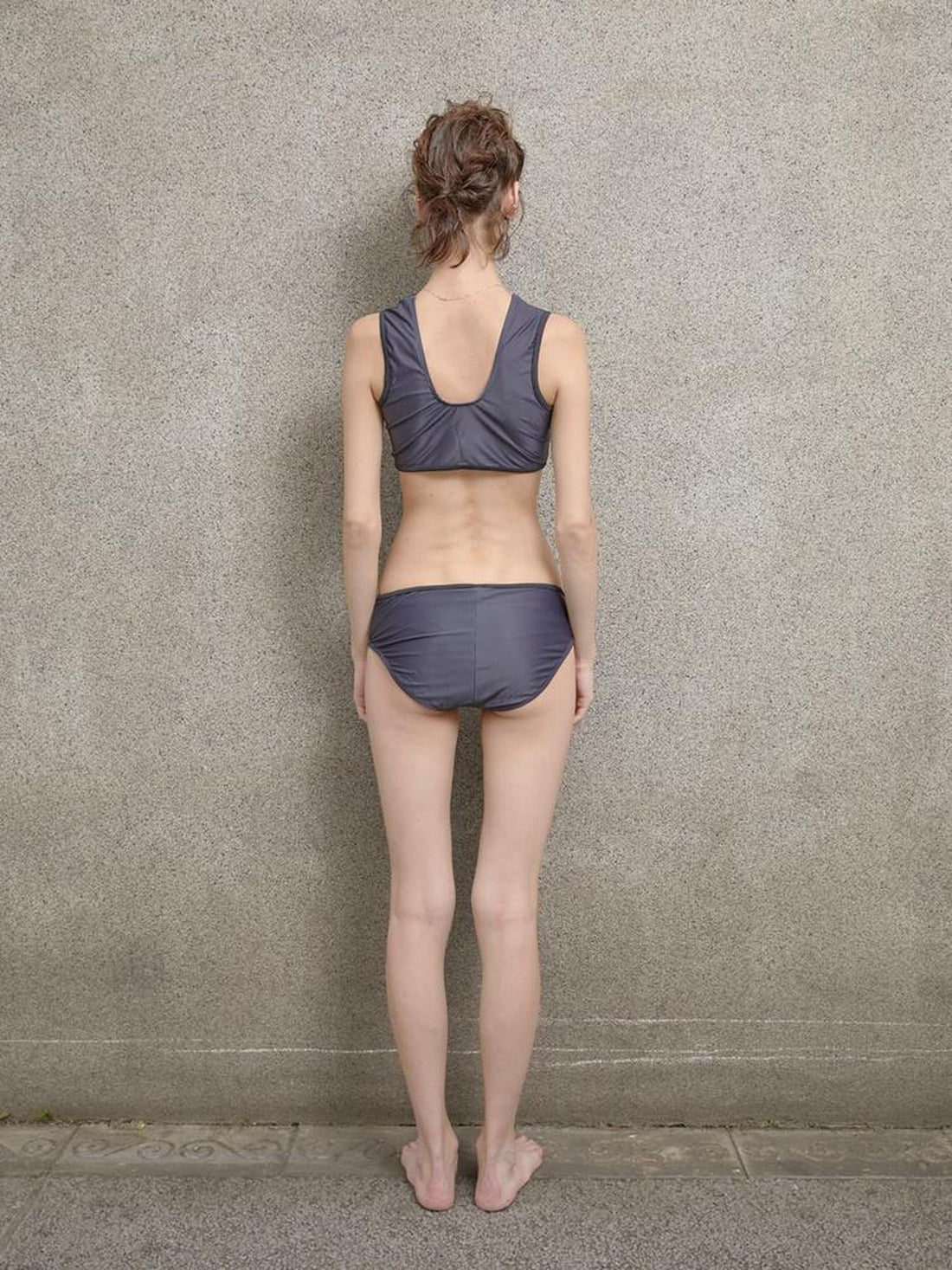 24ans Vacationing Letter Print Swimwear