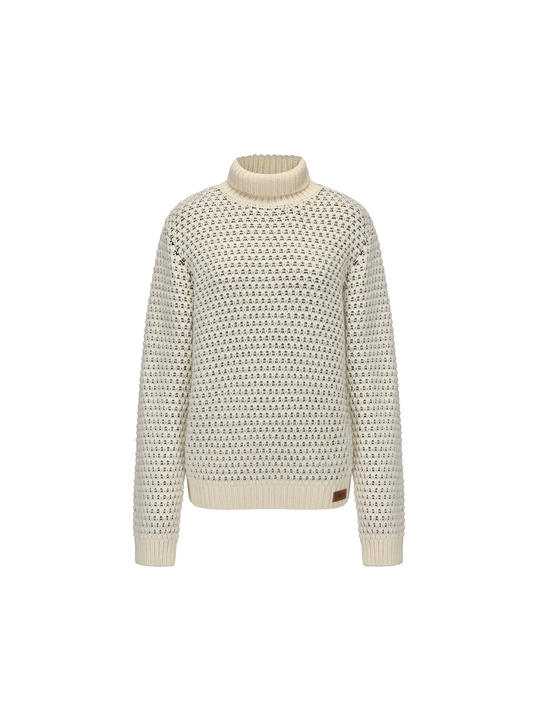 24ans Vintage Cable Knit Turtleneck Sweater MISSTT