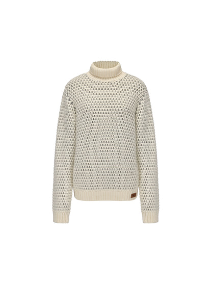 24ans Vintage Cable Knit Turtleneck Sweater MISSTT