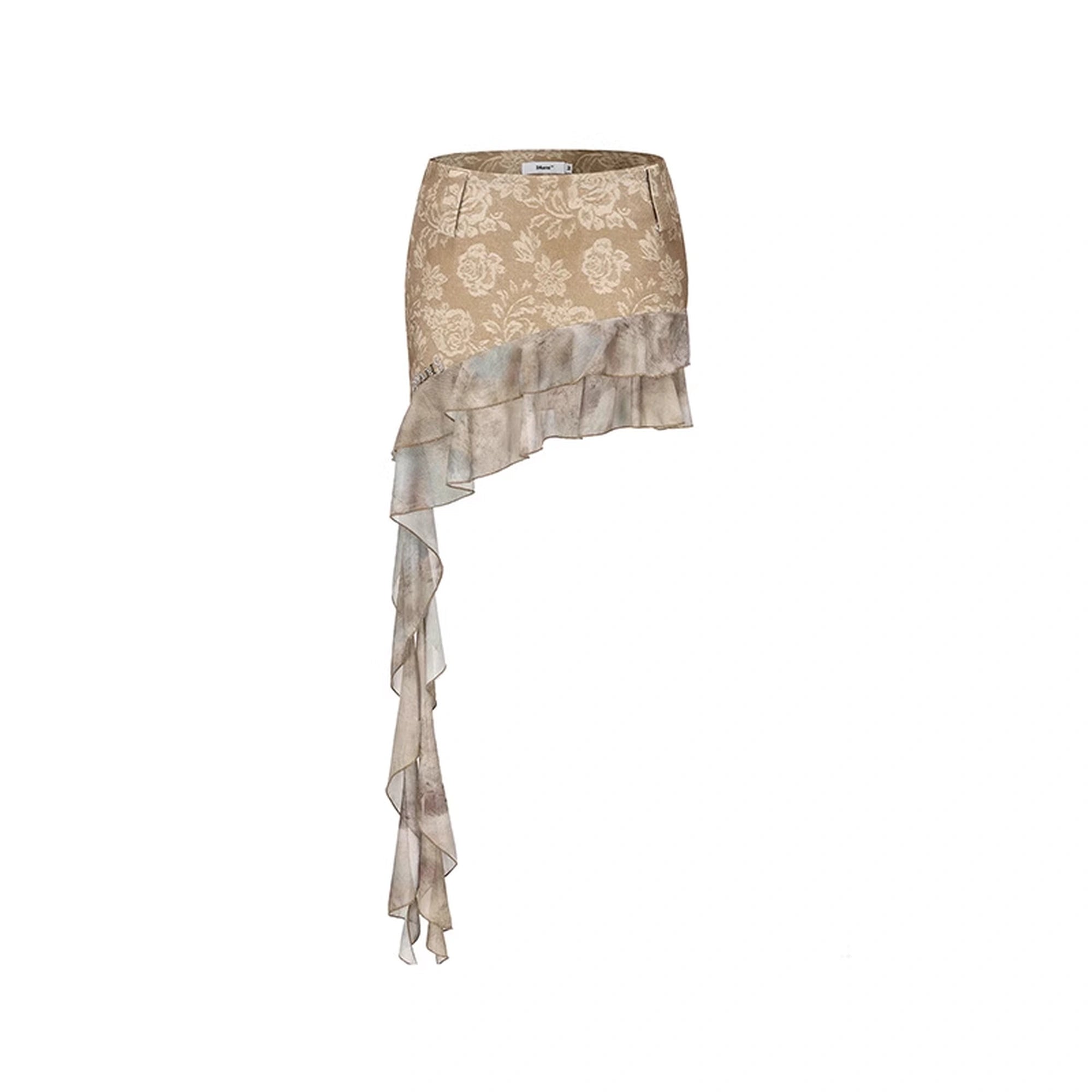 24ans_White_Cotton_Suit_Hem_Skirt_Set_MISSTT