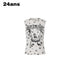 24ans_White_Vertical_Rib_High_Stretch_Printed_Racerback_Women&