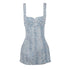 The_NeverMore_Hand_Distressed_High_Waist_Aline_Street_Straight_Neck_Light_Blue_Mini_Dresses_MISSTT
